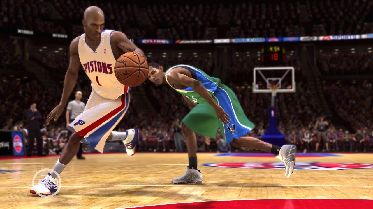 Скриншот из игры NBA Live 08 под номером 13