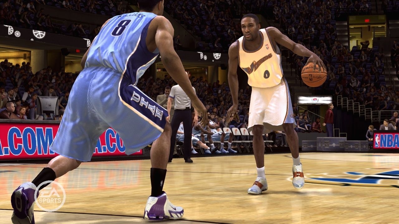 Скриншот из игры NBA Live 08 под номером 7