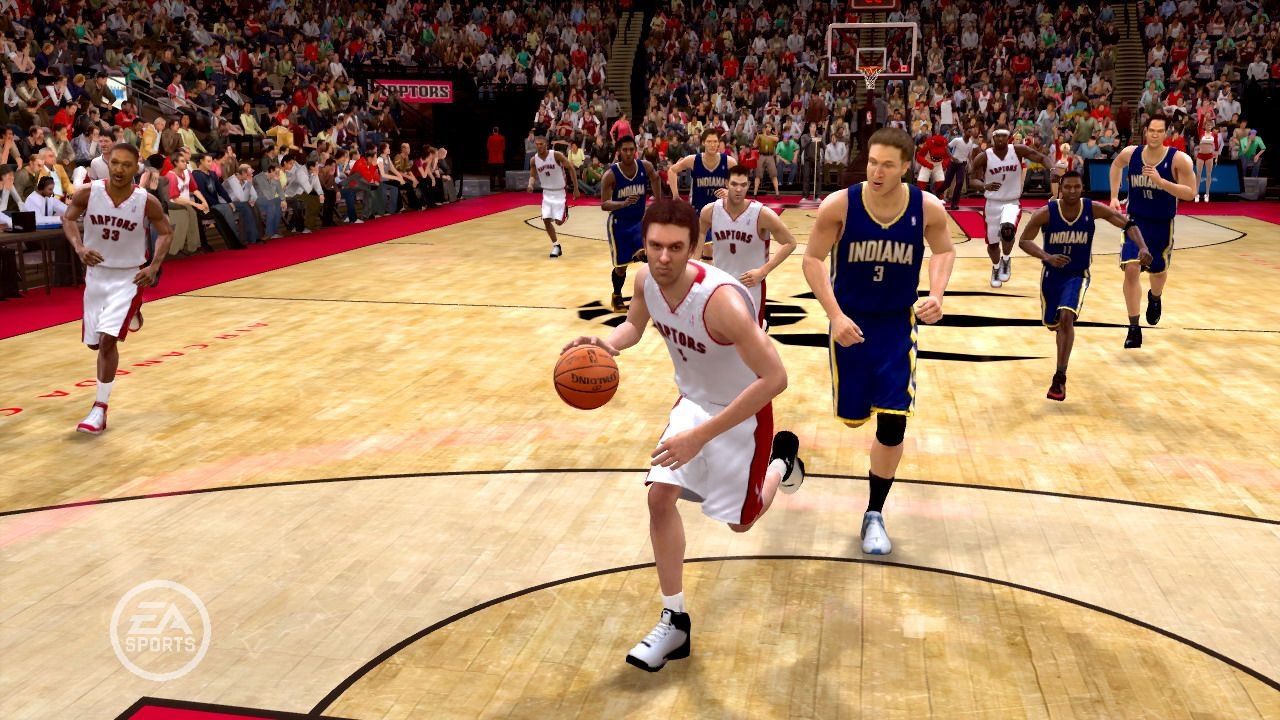 Скриншот из игры NBA Live 09 под номером 25