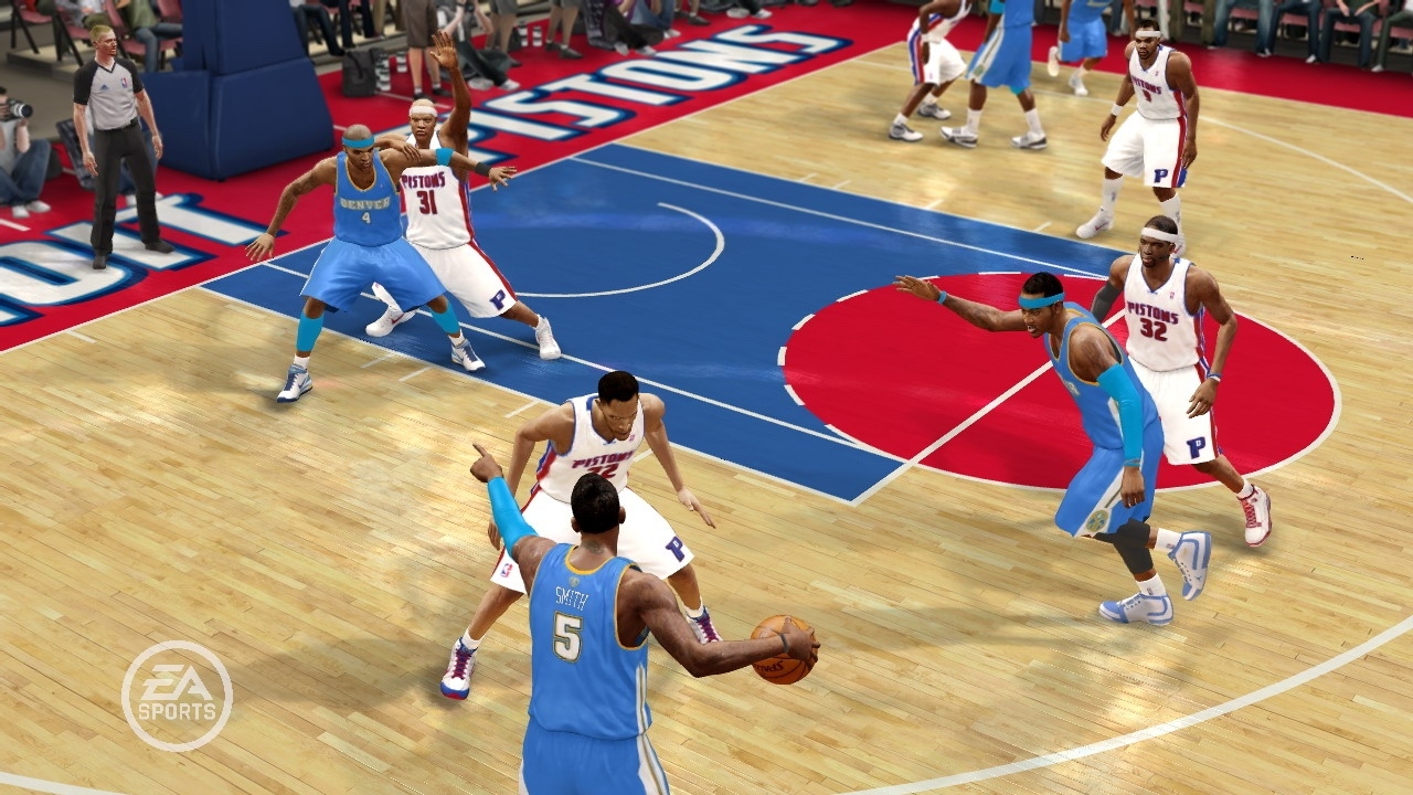Скриншот из игры NBA Live 10 под номером 6