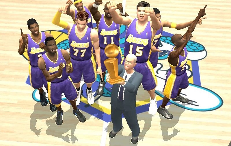 Скриншот из игры NBA Live 2004 под номером 1