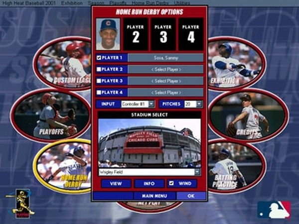 Скриншот из игры Sammy Sosa High Heat Baseball 2001 под номером 4