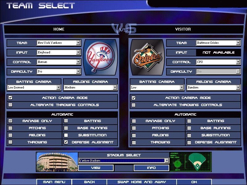 Скриншот из игры Sammy Sosa High Heat Baseball 2002 под номером 3