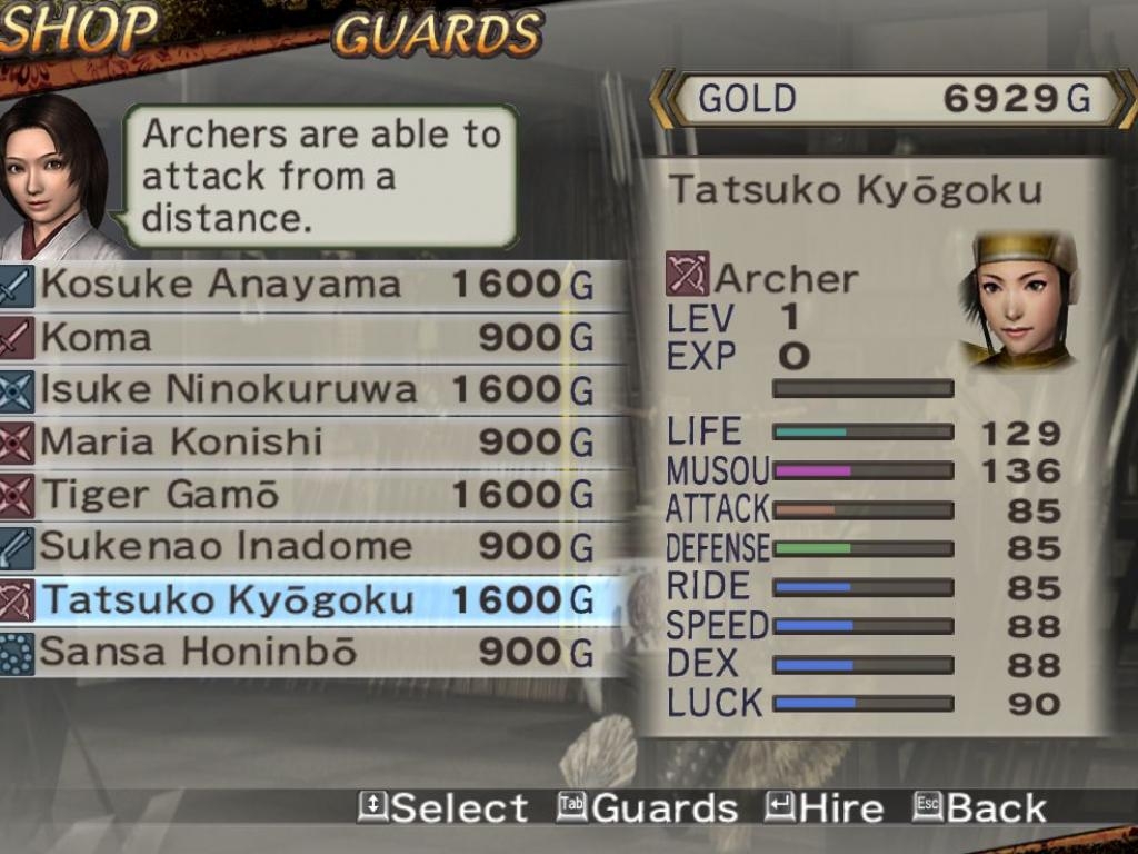 Скриншот из игры Samurai Warriors 2 под номером 1