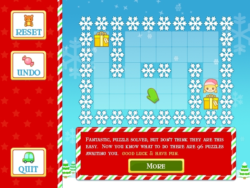 Скриншот из игры Santa