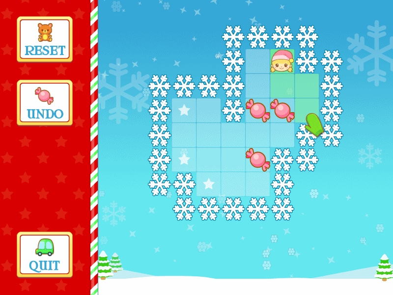 Скриншот из игры Santa