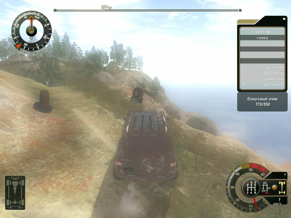 Скриншот из игры UAZ Racing 4x4 под номером 100