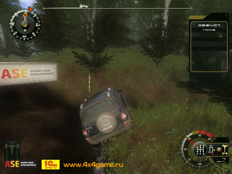 Скриншот из игры UAZ Racing 4x4 под номером 25