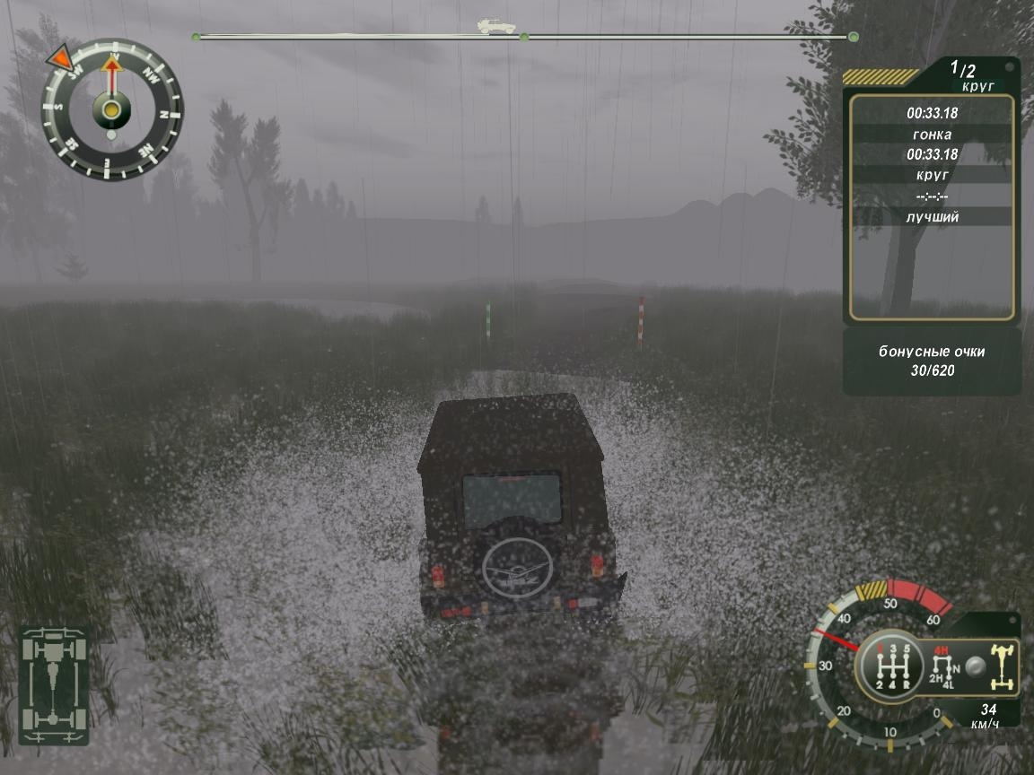 Скриншот из игры UAZ Racing 4x4 под номером 78