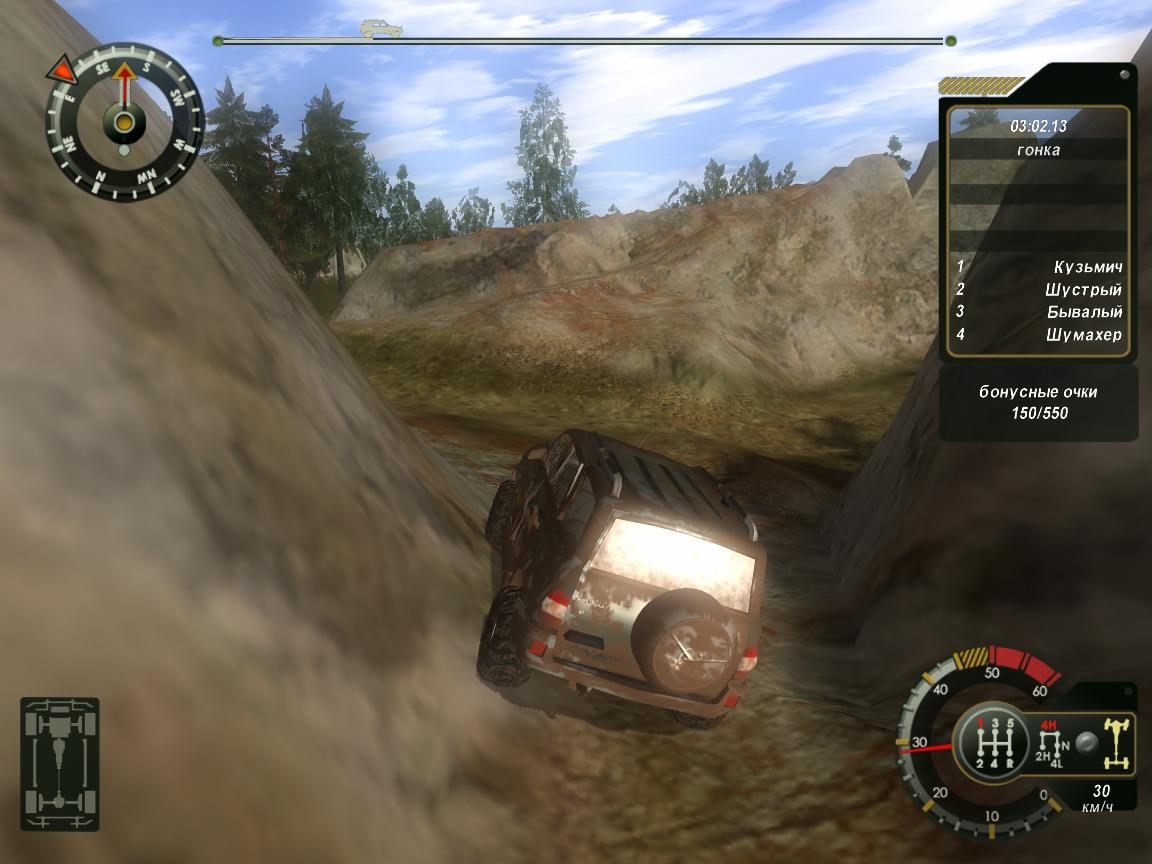 Скриншот из игры UAZ Racing 4x4 под номером 98