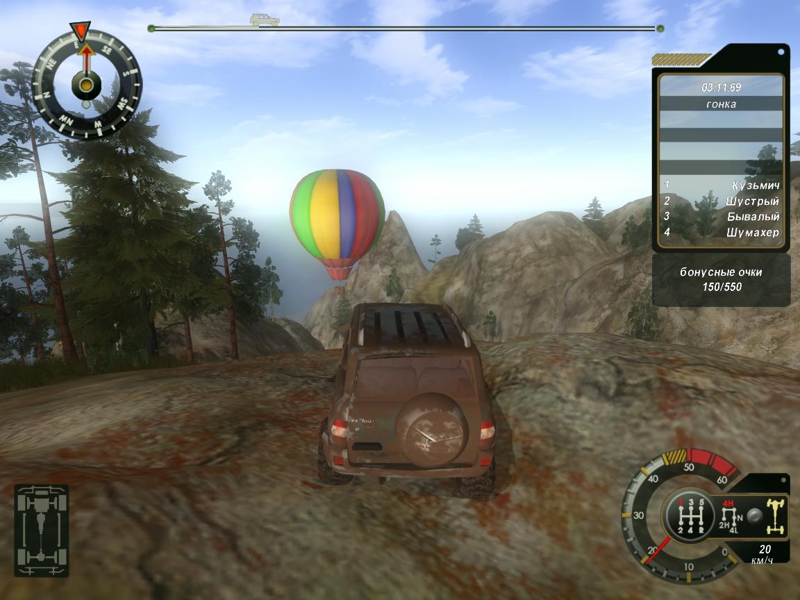 Скриншот из игры UAZ Racing 4x4 под номером 99