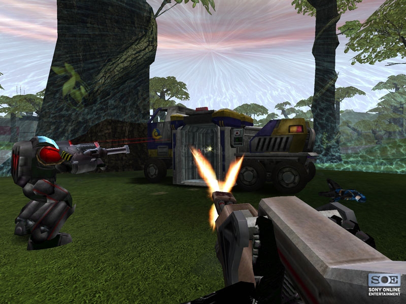 Скриншот из игры PlanetSide под номером 11