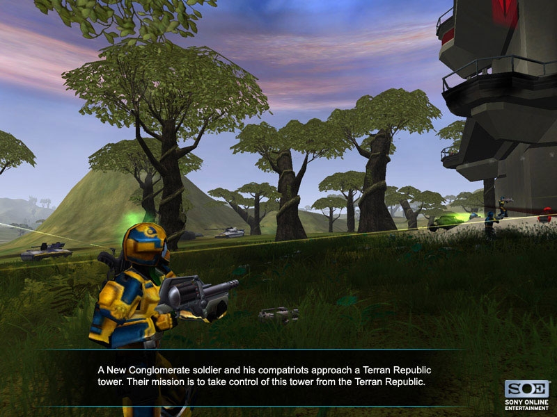 Скриншот из игры PlanetSide под номером 19