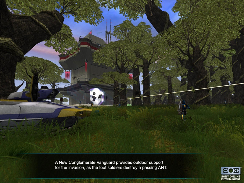 Скриншот из игры PlanetSide под номером 24