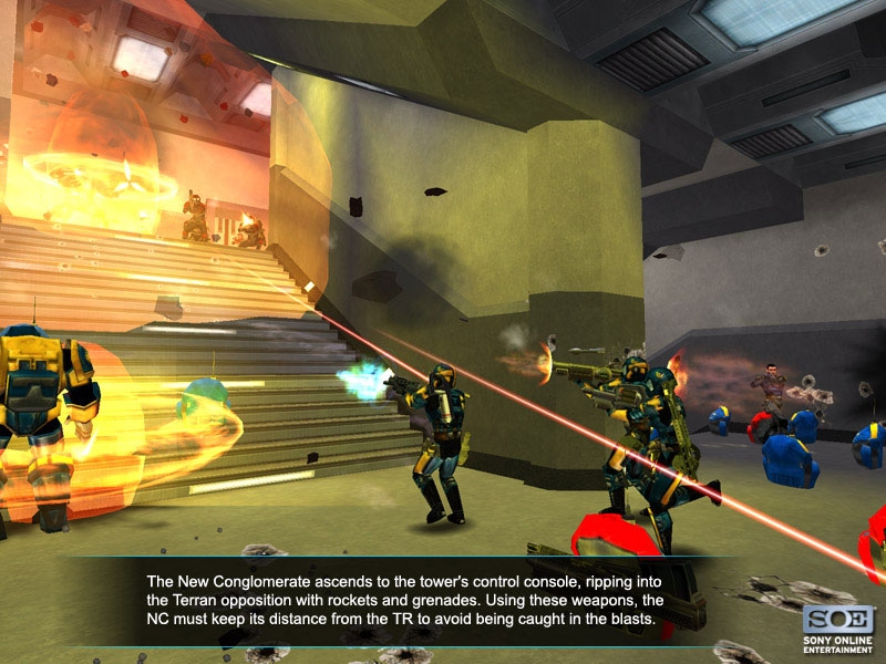 Скриншот из игры PlanetSide под номером 8