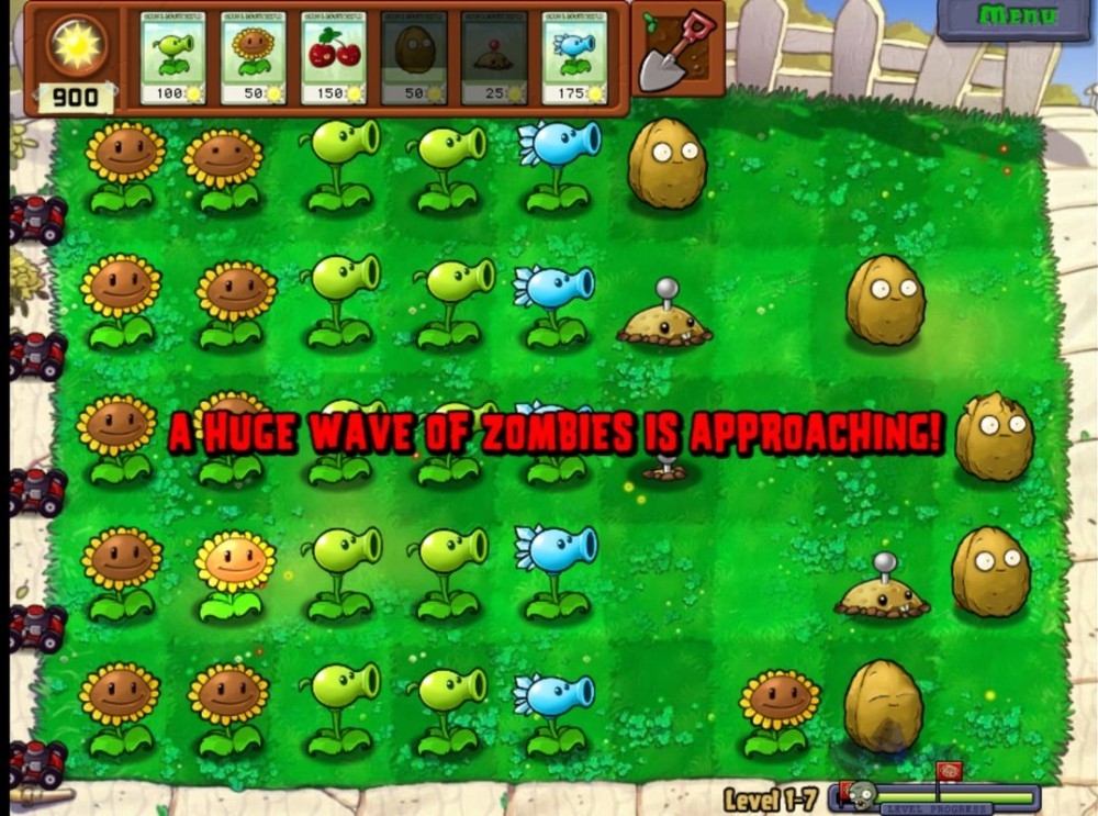 Скриншот из игры Plants vs. Zombies под номером 16