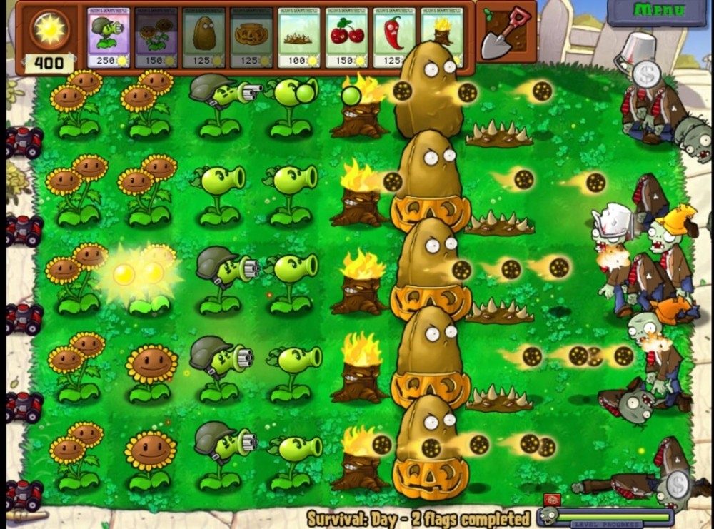 Скриншот из игры Plants vs. Zombies под номером 17