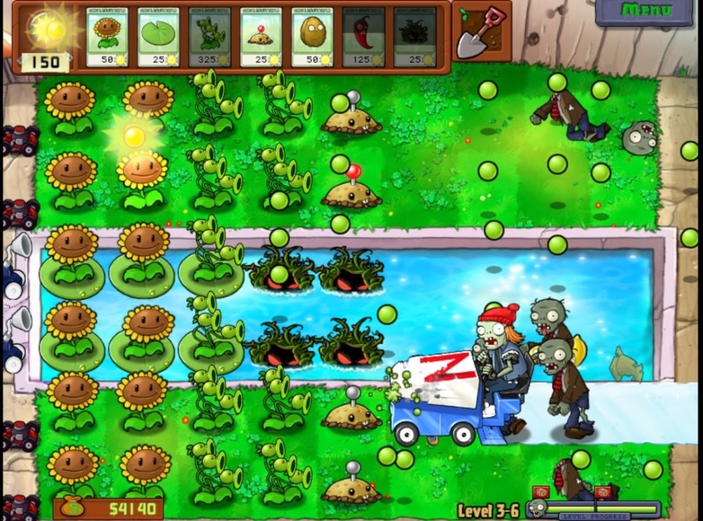 Скриншот из игры Plants vs. Zombies под номером 22