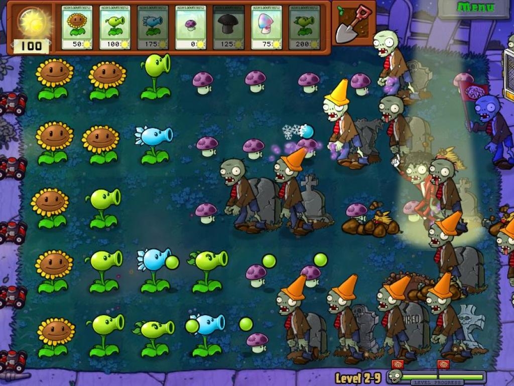 Скриншот из игры Plants vs. Zombies под номером 7