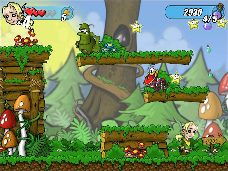 Скриншот из игры Elf: Crazy Adventures под номером 1
