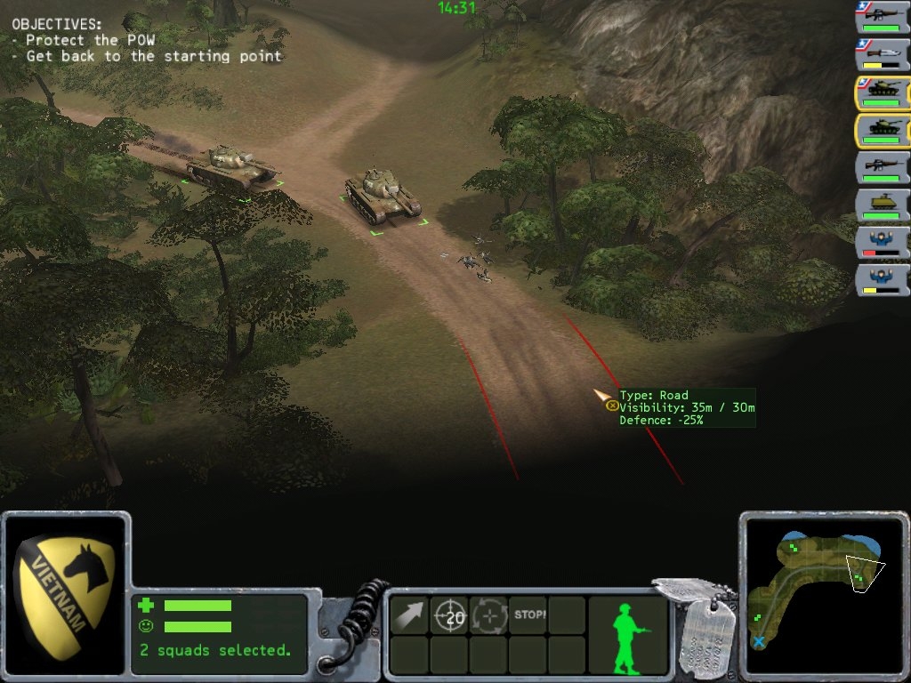 Скриншот из игры Platoon под номером 2