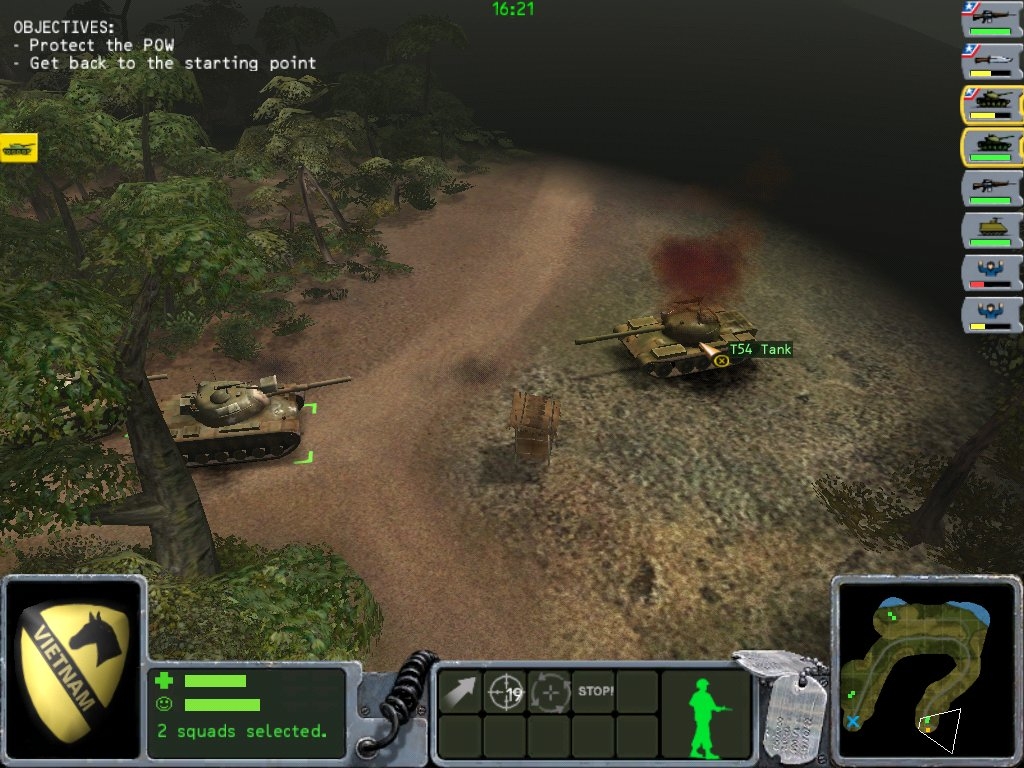 Скриншот из игры Platoon под номером 3