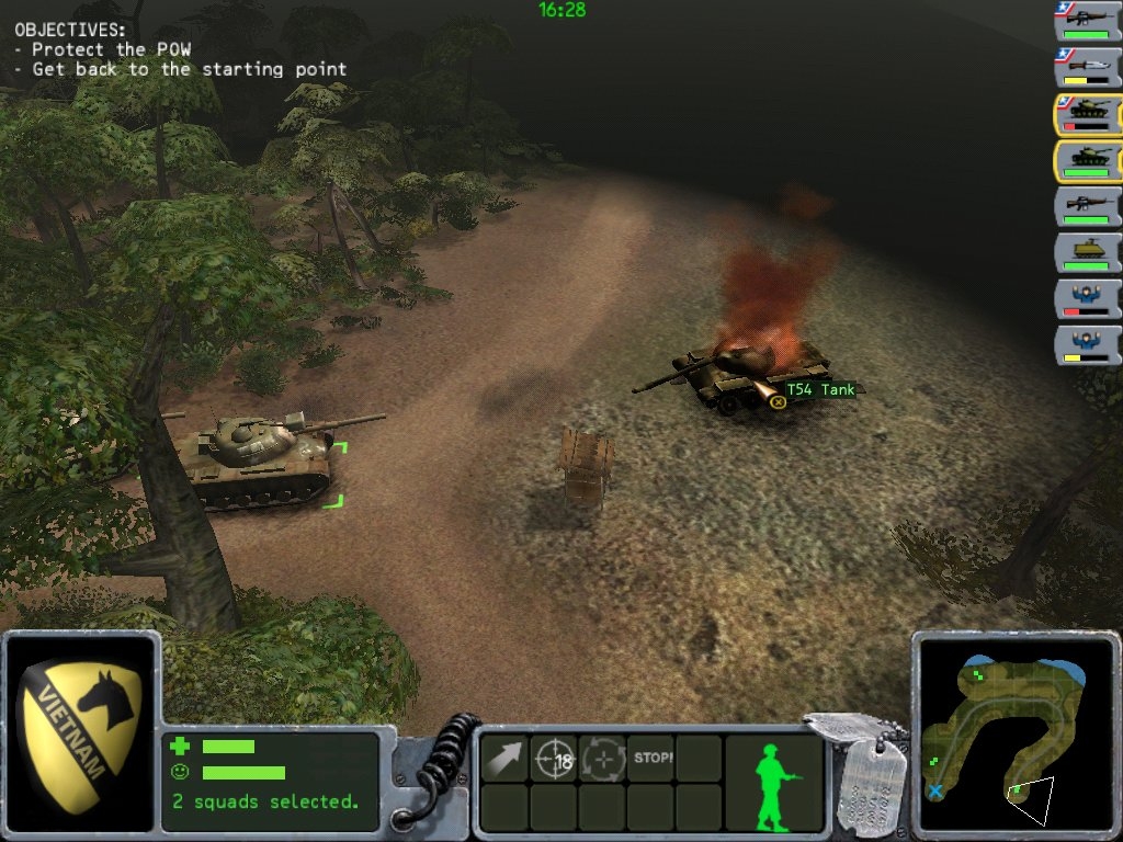 Скриншот из игры Platoon под номером 4