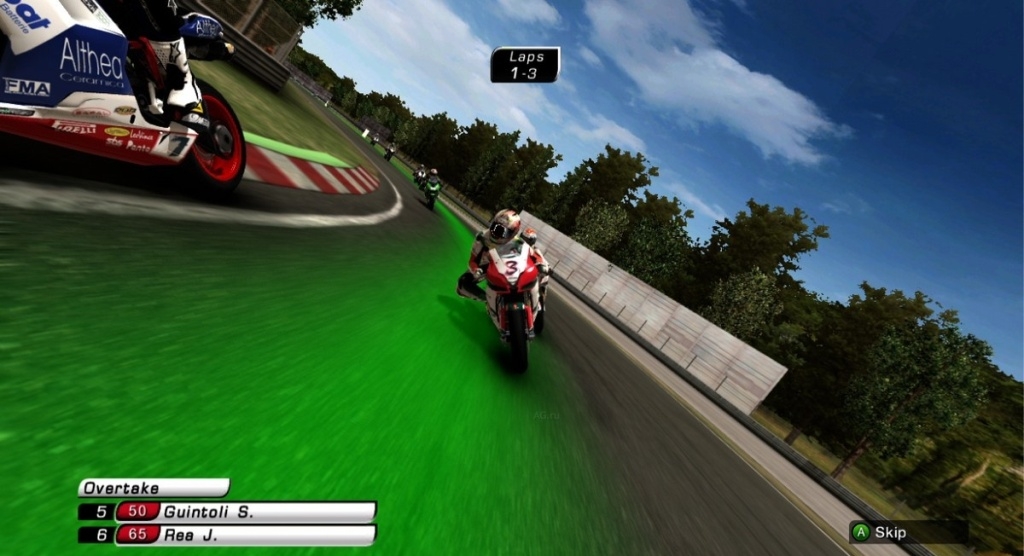 Скриншот из игры SBK X: Superbike World Championship под номером 21