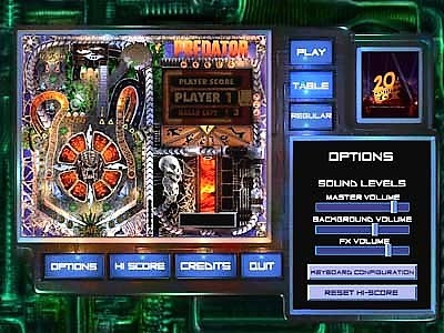 Скриншот из игры Sci-Fi Pinball под номером 5