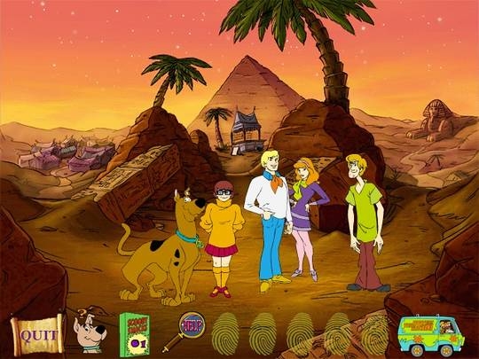 Скриншот из игры Scooby-Doo! Jinx at the Sphinx под номером 2