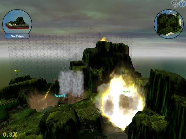 Скриншот из игры Scorched 3D под номером 3