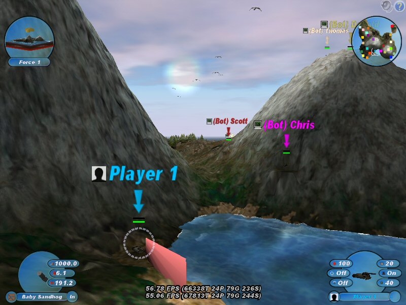 Скриншот из игры Scorched 3D под номером 7