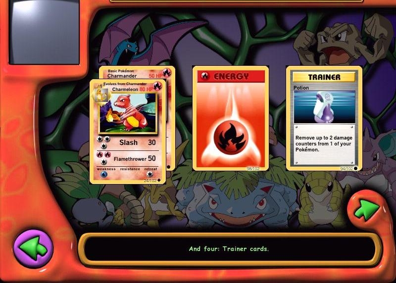 Скриншот из игры Pokemon Trading Card Game 2 под номером 2