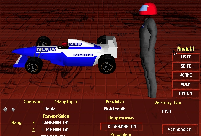 Скриншот из игры Pole Position под номером 2