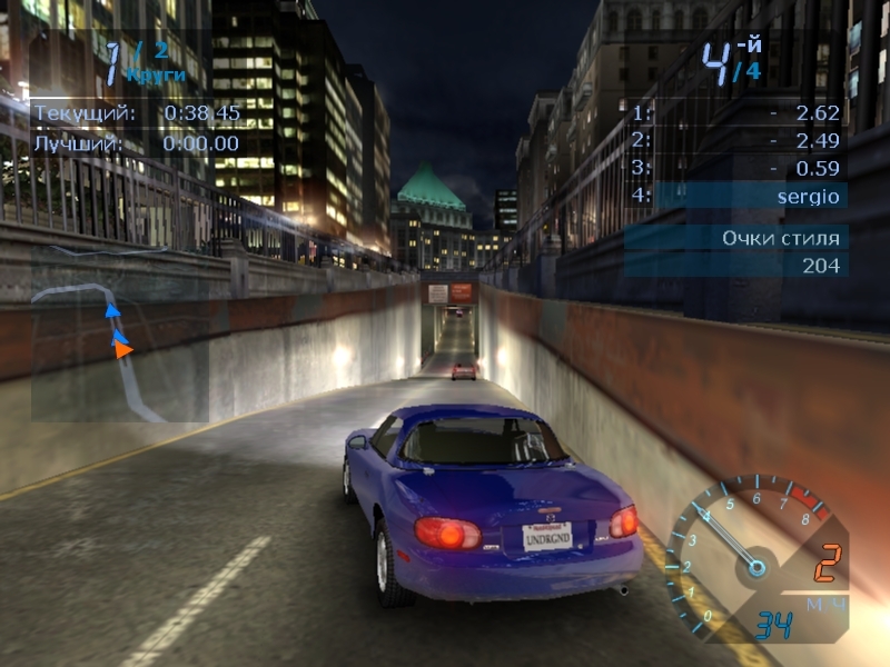 Скриншот из игры Need for Speed: Underground под номером 101