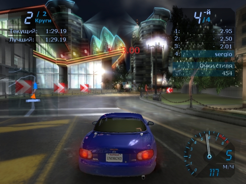Скриншот из игры Need for Speed: Underground под номером 103