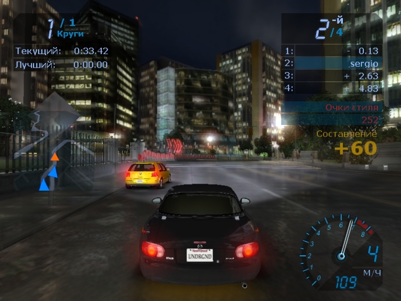 Скриншот из игры Need for Speed: Underground под номером 111