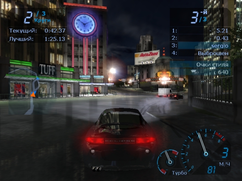 Скриншот из игры Need for Speed: Underground под номером 49