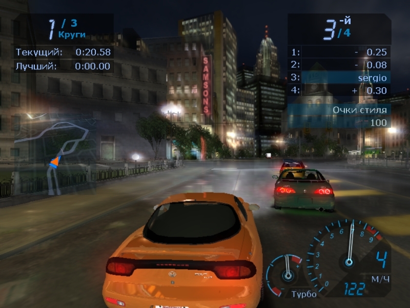 Скриншот из игры Need for Speed: Underground под номером 51
