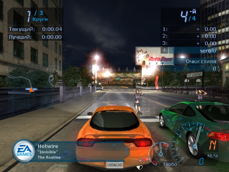 Скриншот из игры Need for Speed: Underground под номером 52