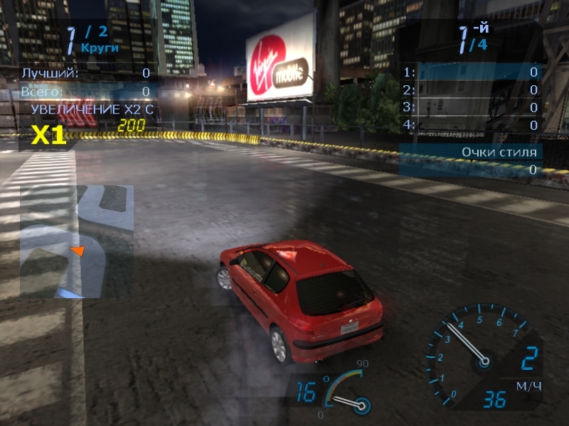 Скриншот из игры Need for Speed: Underground под номером 69