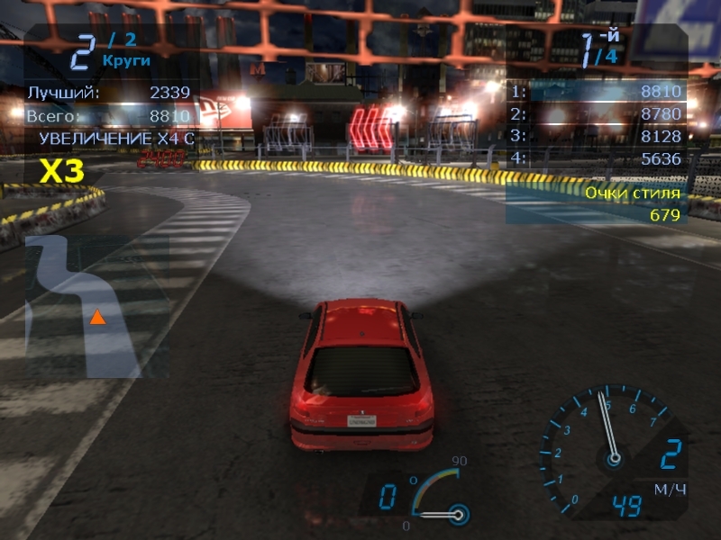 Скриншот из игры Need for Speed: Underground под номером 70