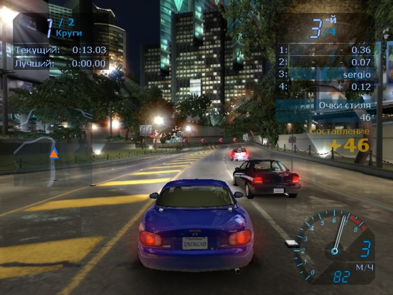 Скриншот из игры Need for Speed: Underground под номером 81