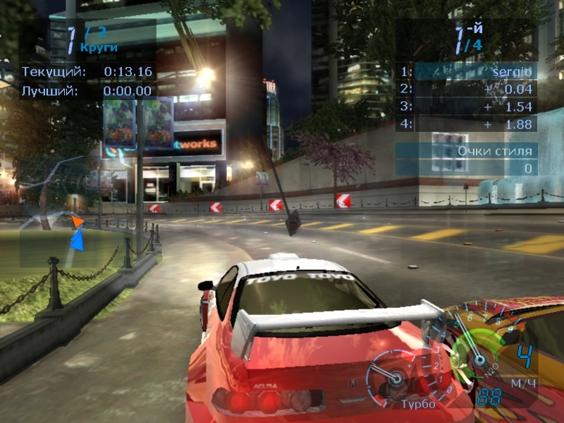 Скриншот из игры Need for Speed: Underground под номером 88