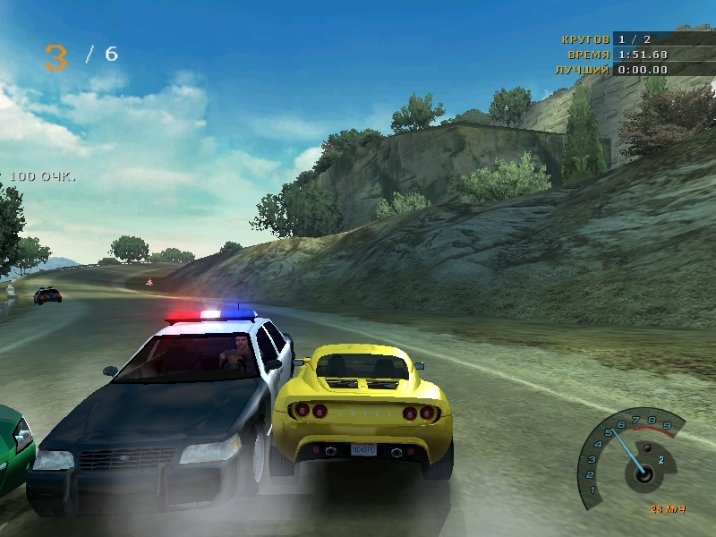 Скриншот из игры Need For Speed: Hot Pursuit 2 под номером 23