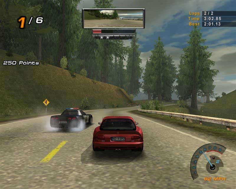 Скриншот из игры Need For Speed: Hot Pursuit 2 под номером 44