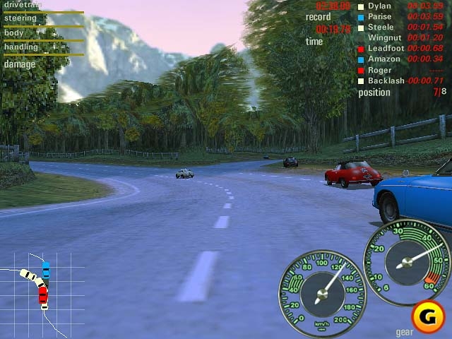 Скриншот из игры Need For Speed: Porsche Unleashed под номером 28