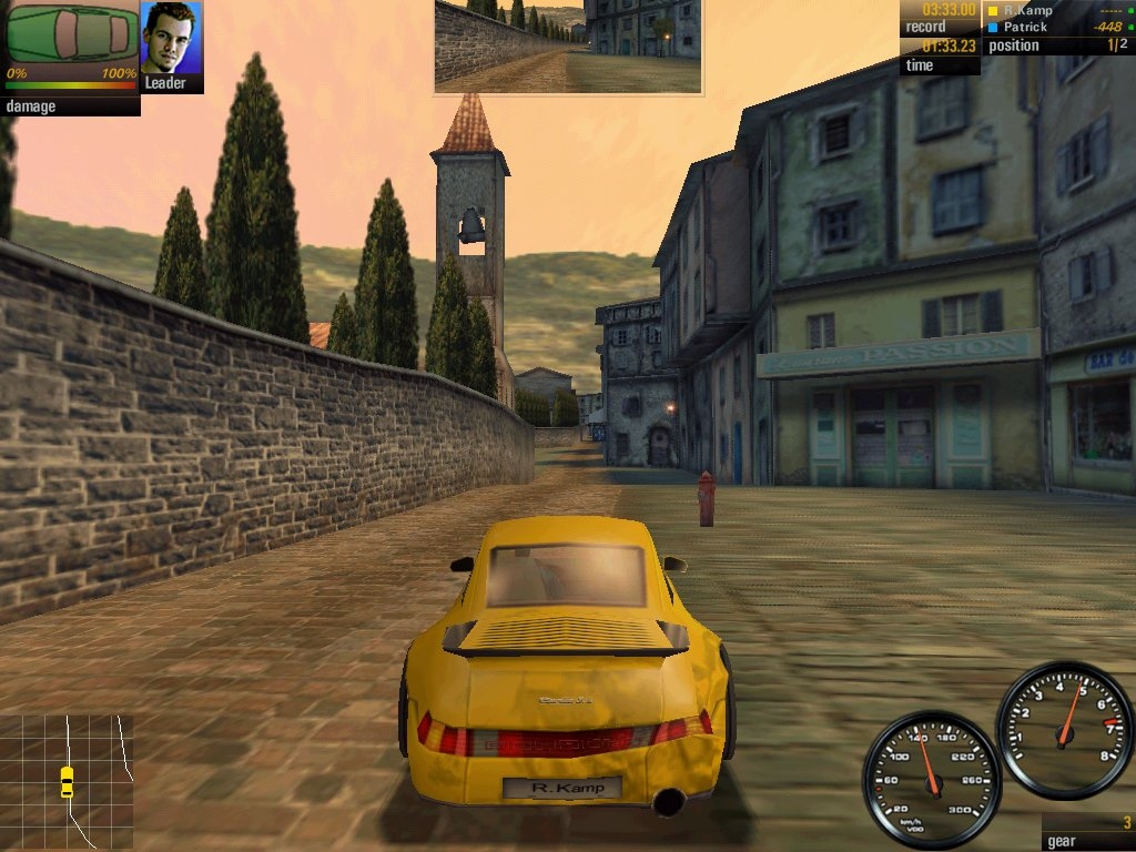 Скриншот из игры Need For Speed: Porsche Unleashed под номером 3