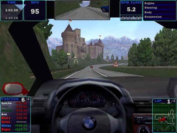 Скриншот из игры Need for Speed: High Stakes под номером 7