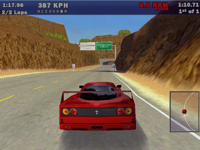 Скриншот из игры Need for Speed 3: Hot Pursuit под номером 14